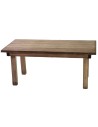Mesa de madera para estatuas de 30 cm de altura.