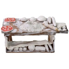 Banco del panettiere cm 22x12x10 h per Presepe 2