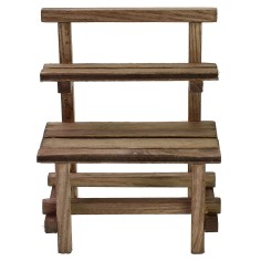 Bancarella in legno cm 11x7x13 per Presepe 2