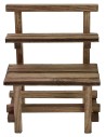 Bancarella in legno cm 11x7x13 per Presepe