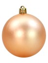 Juego de 24 bolas rosa melocotón de ø 6-7 cm para árbol de