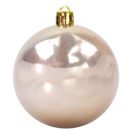 Sep 24 pink balls fished ø 6-7 cm per Christmas tree for