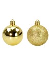 Conjunto de 30 bolas doradas de ø 5 cm para árbol de Navidad.