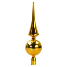 30 cm gold Christmas tip
