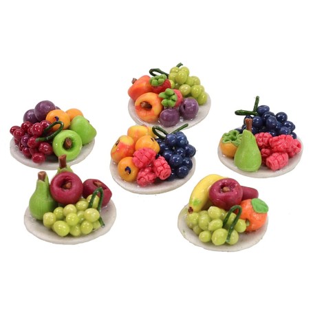 Assorted fruit plate ø 2 cm