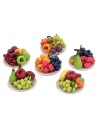 Piatto di frutta assortito ø 2 cm Mondo Presepi
