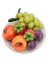 Assorted fruit plate ø 2 cm