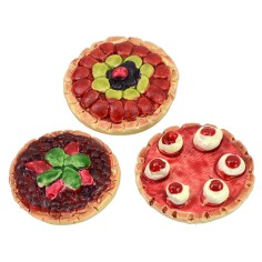 Set 3 torte assortite ø 2 cm Mondo Presepi