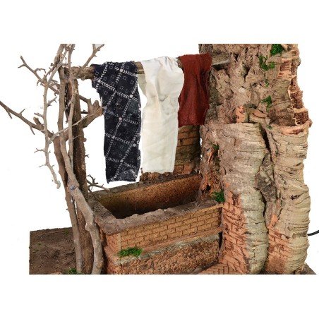 Fuente funcional con goteo 30x48x49 h cm para estatuas