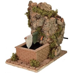 Fuente funcional con goteo 16x23x23 h cm Mondo Presepi 2