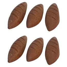 Conjunto de 6 sartenes de 3,5 cm.