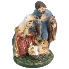 Natividad en resina monobloque de 3 cm Mundo Pesebres 2