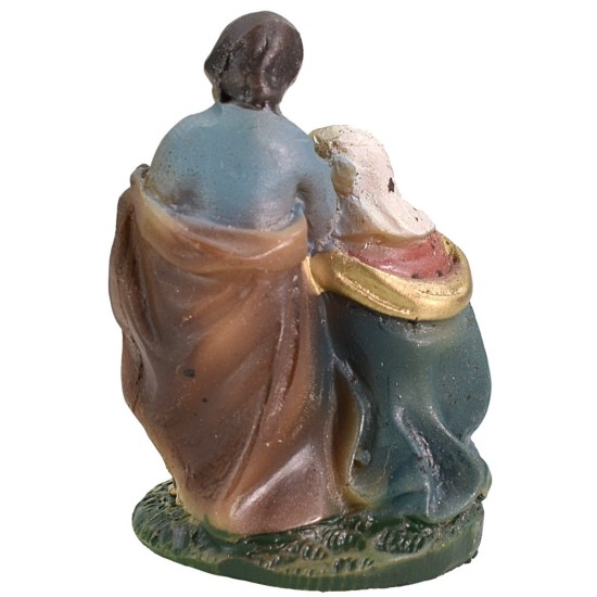 Nativity in monobloc resin 3 cm
