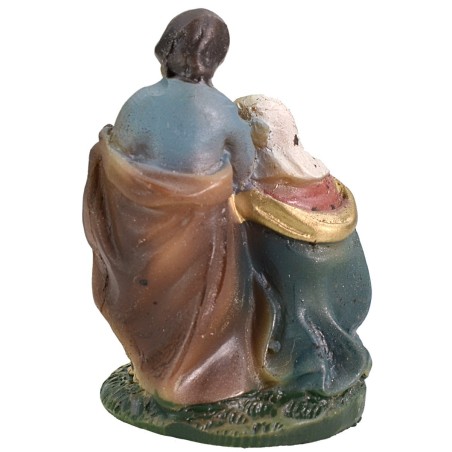 Nativity in monobloc resin 3 cm
