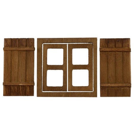 Ventana completa modular cm 6x6 Mundo Pesebres