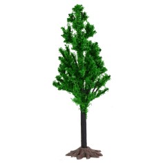 Green tree with base cm 14 h
