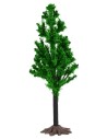 Árbol verde con base de 14 cm de altura