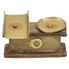 Balanza cm 5,5x4x3,3 h Mundo Pesebres 2