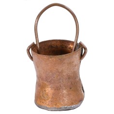 Copper pot 1.7x2 cm h