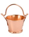 Copper bucket 2x1,6 cm h