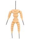 Maniquí para estatuas cm 12-15 h