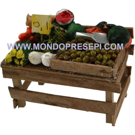 Fruit and vegetable counter cm 9.5x6x4.5 h.