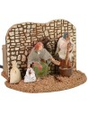 Women at the pestle with double movement series 10 cm Landi