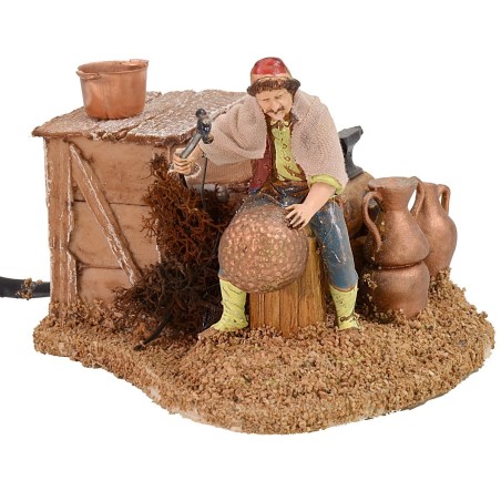 Ramaio in movimento serie 10 cm Landi Moranduzzo Mondo Presepi