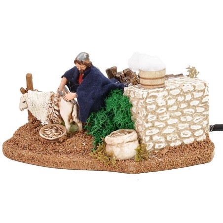 Tosador con doble movimiento serie 10 cm Landi Moranduzzo