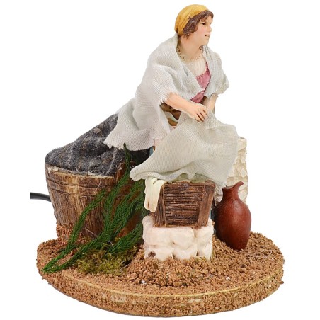 Laundress on the move Landi Moranduzzo 12 cm