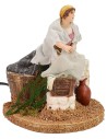 Lavandaia in movimento Landi Moranduzzo 12 cm Mondo Presepi