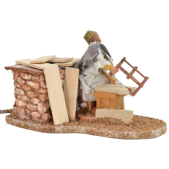 Carpenter in movement Fontanini 12 cm