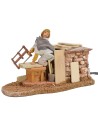 Carpenter in movement Fontanini 12 cm