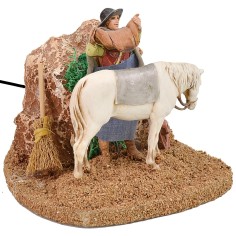 Sellaio en movimiento serie Landi Moranduzzo 10 cm Mundo Pesebres 2