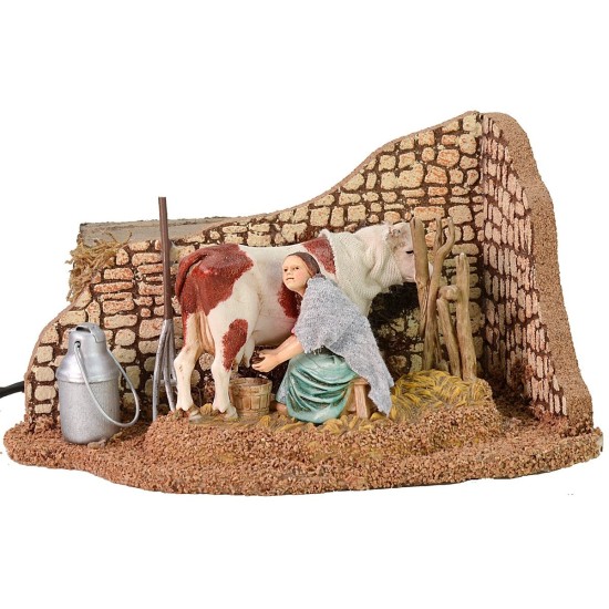 Mungitrice seduta con doppio movimento Landi Moranduzzo 10 cm