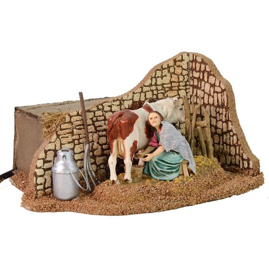 Mungitrice seduta con doppio movimento Landi Moranduzzo 10 cm