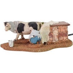 Seated milking machine with double movement series 10 cm Oliver 2