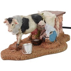 Ordeñadora sentada con doble movimiento serie 10 cm Oliver Mondo