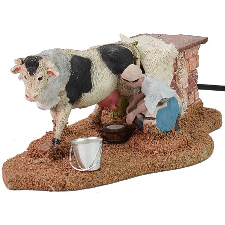 Ordeñadora sentada con doble movimiento serie 10 cm Oliver Mondo