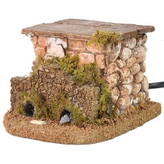 Topolini in movimento dalla legnaia presepe Mondo Presepi 2