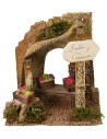 Greengrocer's shop 15.5x15.5x15.5h cm for nativity scene