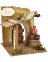 Potter's workshop 15.5x15.5x17h cm for nativity scene