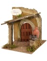 Potter's workshop 15.5x15.5x17h cm for nativity scene