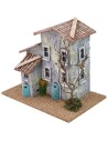 Casa para belén con árbol de 24,5x16x21 cm h Mundo Belenes