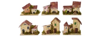 6 groups of houses for creche 10x6 cm