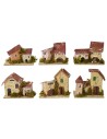 6 groups of houses for creche 10x6 cm