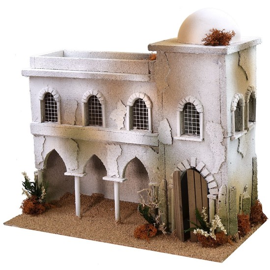 Arab house with arches 40x20x36 cm h