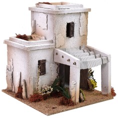 Arab house with shop cm 23x23x24 h