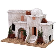 Arab houses with steps and arch cm 25x12x17 h 2