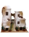 Casas árabes con escalera central de 30x25x31 cm de altura.
